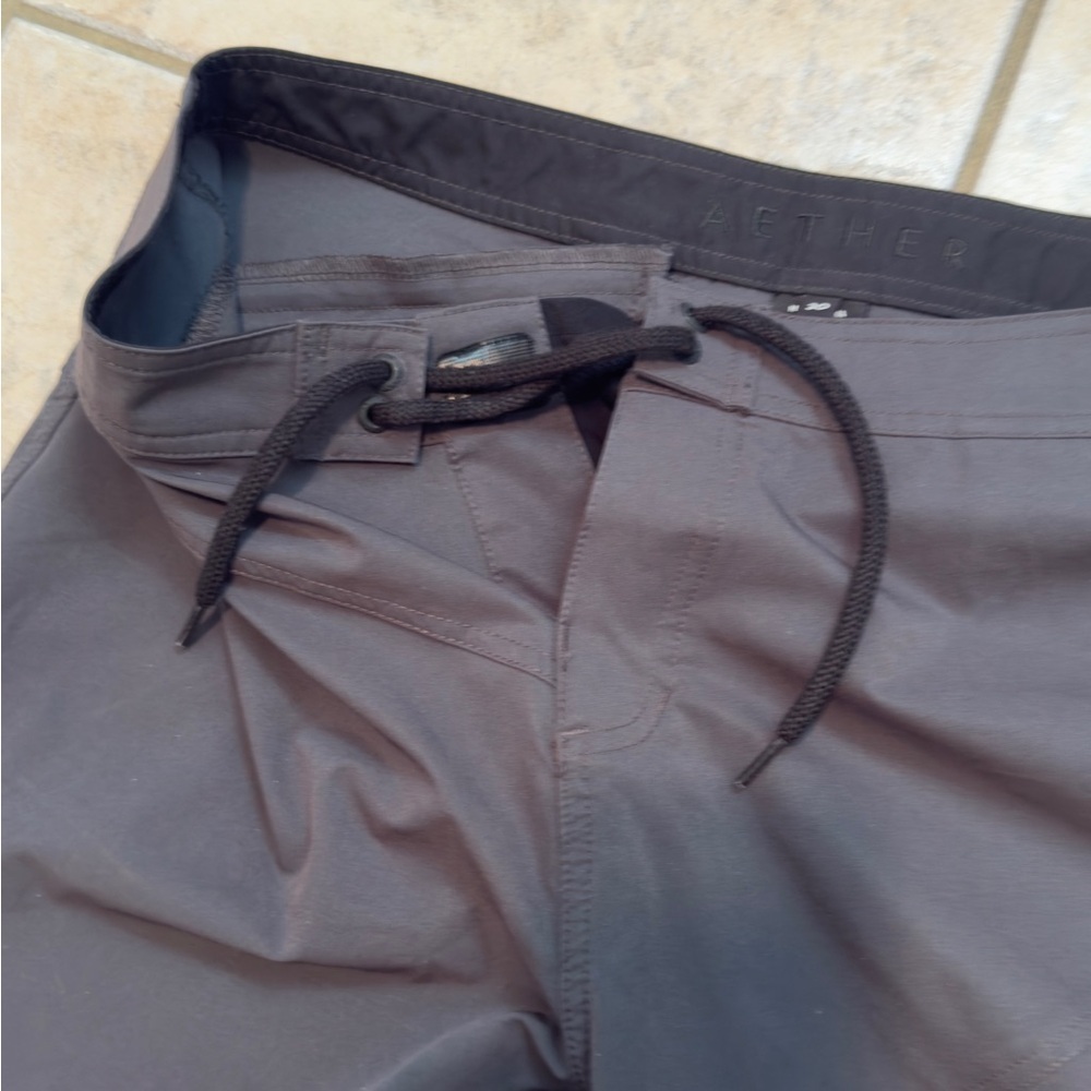 Aether 7” Grey Swim Shorts size  30/small NWOT - Picture 6 of 11